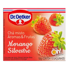 COD 5489 CHA MORANGO SILVESTRE 10G DR OETKER